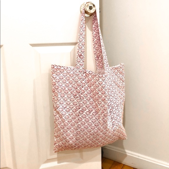 Handbags - Block Print Shopping Tote